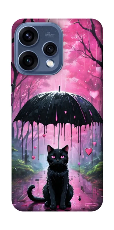 Чехол на Oppo Reno 15 Black cat фото 2 из 2