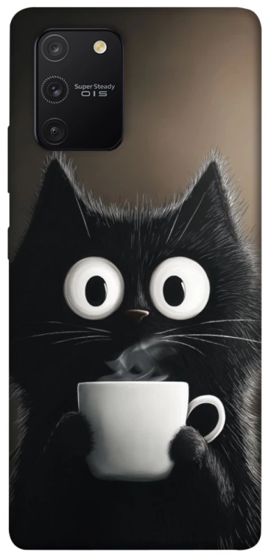 Чохол на Samsung Galaxy S10 Lite morning cat фото 1 з 1