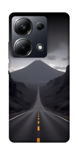Чохол на Xiaomi Poco M6 Pro 4G Black mountains фото 1 з 1