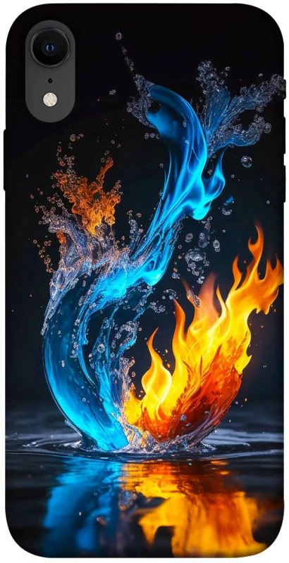 Чехол на Apple iPhone XR (6.1") Water And Fire фото 1 из 1