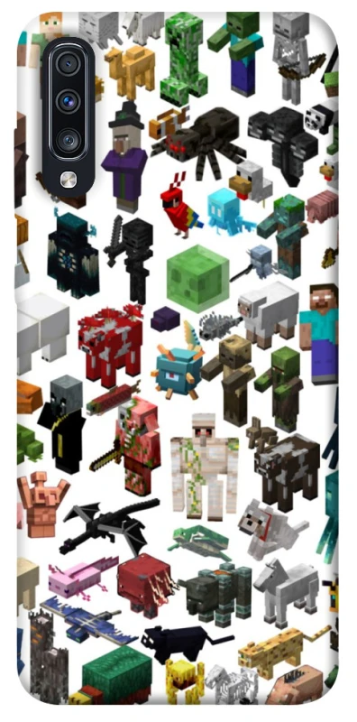 Чохол на Samsung Galaxy A70 (A705F) Minecraft v4 фото 1 з 1