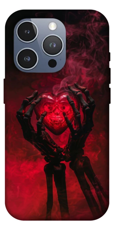 Чохол на Apple iPhone 16 Pro Max Heart in the hands of a skeleton фото 1 з 1