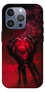 Чохол на Apple iPhone 16 Pro Max Heart in the hands of a skeleton фото 1 з 1