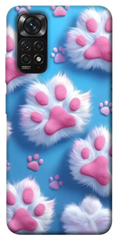 Чохол на Xiaomi Redmi Note 11 (Global) / Note 11S Cat paw фото 1 з 1