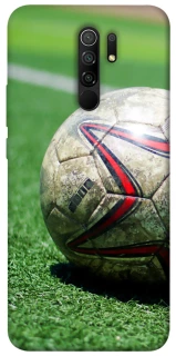 Чехол на Xiaomi Redmi 9 Мяч на газоне фото 1 из 1