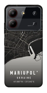 Чехол на ZTE Blade A54 4G Mariupol map фото 1 из 1