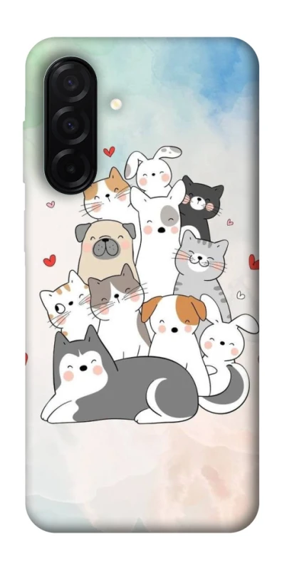 Чохол на Samsung Galaxy A26 5G Funny Pets ver.2 фото 1 з 1