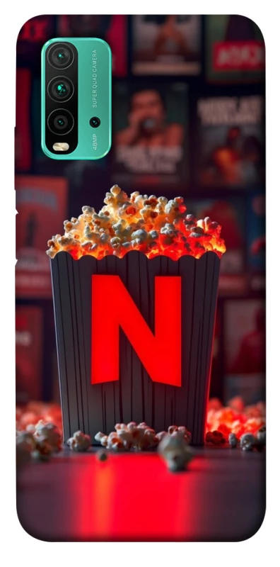 Чохол на Xiaomi Redmi Note 9 4G / Redmi 9 Power Netflix and popcorn фото 1 з 1