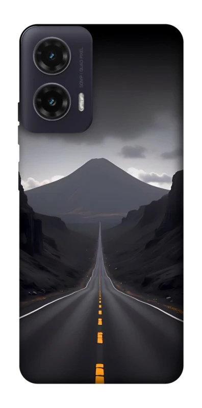 Чехол на Motorola Moto G35 Black mountains фото 1 из 1