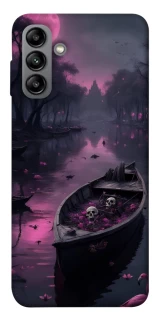 Чохол на Samsung Galaxy A04s Boat and flamingo фото 1 з 1