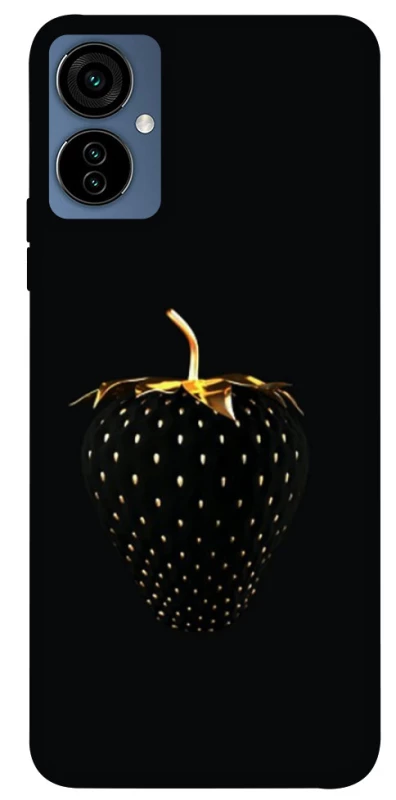 Чохол на TECNO Camon 19 Neo Чорна полуниця фото 1 з 1