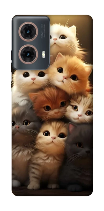 Чохол на Motorola Moto G85 Чохол Kittie Love v2 фото 1 з 1