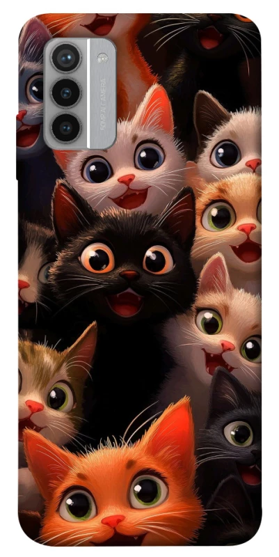 Чохол на Nokia G42 happy cats фото 1 з 1