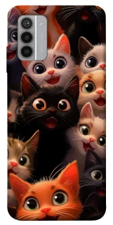 Чохол на Nokia G42 happy cats фото 1 з 1