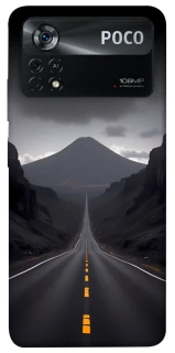 Чохол на Xiaomi Poco X4 Pro 5G Black mountains фото 1 з 1