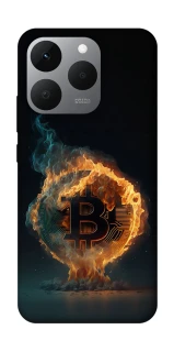 Чохол на Realme 15T Fire Bitcoin фото 1 з 1