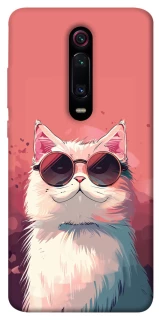 Чехол на Xiaomi Redmi K20 / K20 Pro / Mi9T / Mi9T Pro Сat with glasses фото 1 из 1