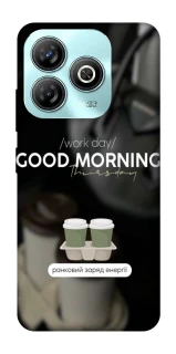 Чохол на ZTE Blade A75 4G Thursday coffee фото 1 з 1