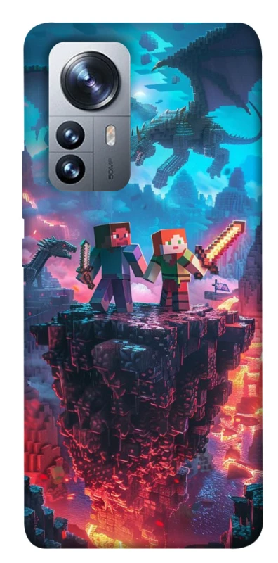 Чохол на Xiaomi 12 / 12X Minecraft v3 фото 1 з 1