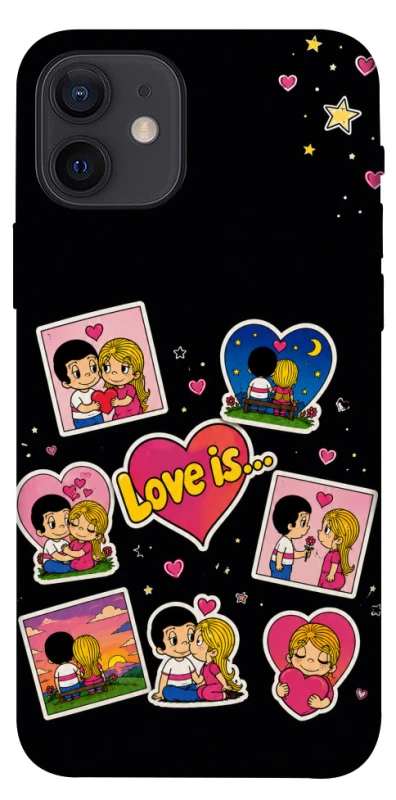 Чехол на Apple iPhone 12 (6.1") Love is фото 1 из 1