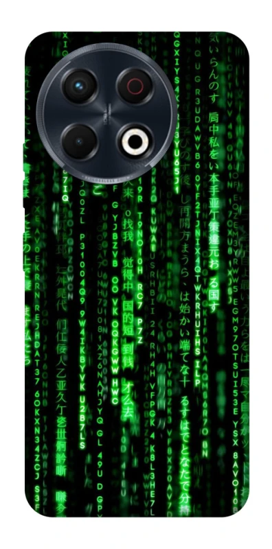 Чохол на TECNO Spark 30 Pro (KL7) Matrix Code фото 1 з 1