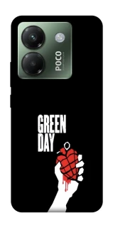 Чехол на Xiaomi Poco M7 pro 5G Green Day logo фото 1 Чехол на Xiaomi Poco M7 pro 5G Green Day logo фото 1 из 1