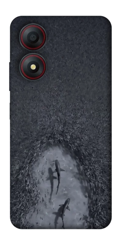 Чехол на ZTE Blade A34 4G Акула фото 1 из 1