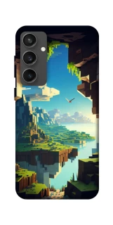 Чехол на Samsung Galaxy S24 FE Minecraft sunrise фото 1 из 1