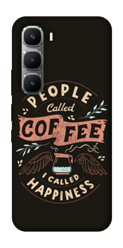 Чехол на Infinix Hot 60 Pro Сoffee happiness фото 1 из 1