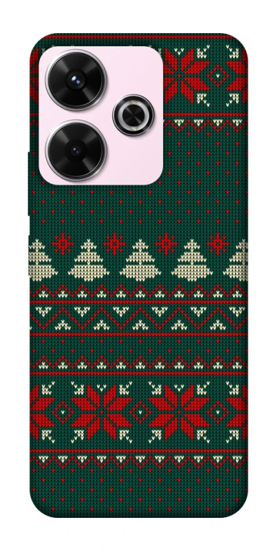 Чехол на Xiaomi Poco M6 4G Christmas jumper ver.4 фото 1 из 1