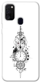 Чехол на Samsung Galaxy M30s / M21 Tattoo ver.8 фото 1 из 1
