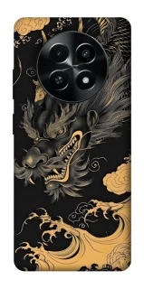 Чохол на Realme Narzo 70x gold dragon фото 1 з 1