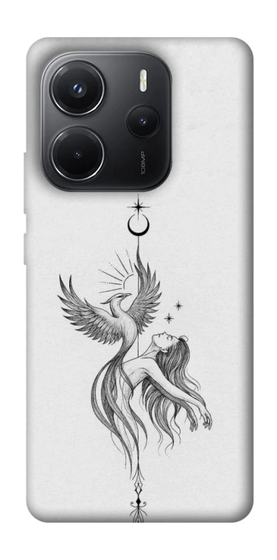 Чехол на Xiaomi Redmi Note 14 4G (Int. version) Tattoo ver.10 фото 1 из 1