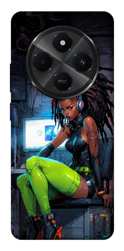 Чохол на Xiaomi Poco C75 Cyber girl фото 1 з 1