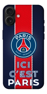 Чехол на Apple iPhone 16 Plus FC PSG v1 фото 1 из 1
