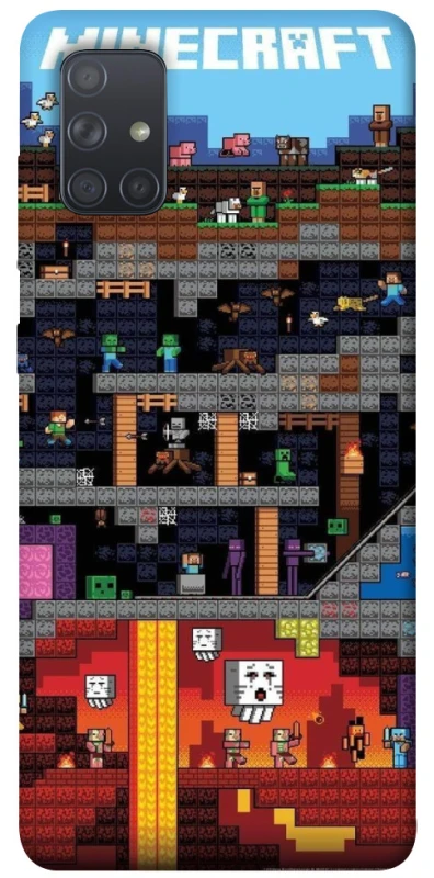 Чохол на Samsung Galaxy A71 Minecraft фото 1 з 1