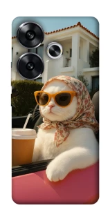 Чехол на Xiaomi Poco F6 Stylish Cat Cruise фото 1 Чехол на Xiaomi Poco F6 Stylish Cat Cruise фото 1 из 1