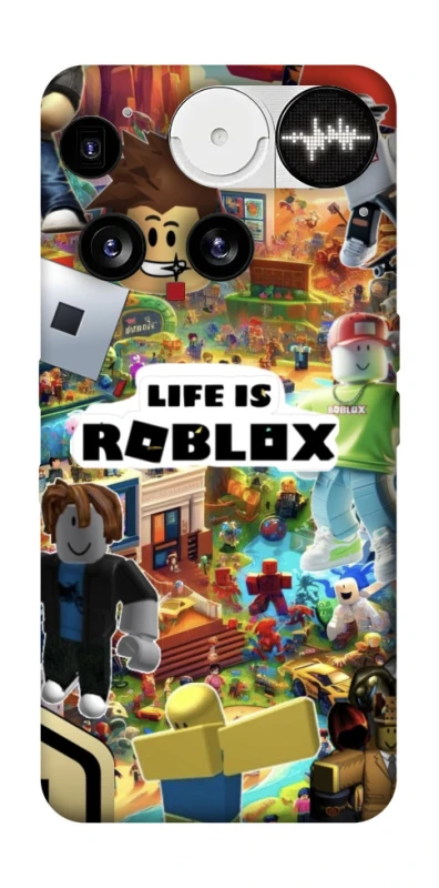Чохол на Nothing Phone (3) Life is Roblox фото 1 з 1