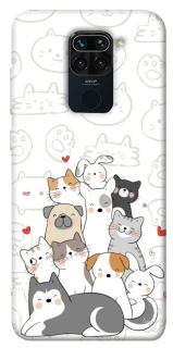 Чехол на Xiaomi Redmi Note 9 / Redmi 10X Funny Pets фото 1 из 1