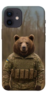 Чехол на Apple iPhone 12 mini (5.4") Медведь защитник фото 1 из 1