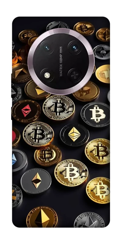 Чехол на Honor X9c Many coins фото 1 из 1