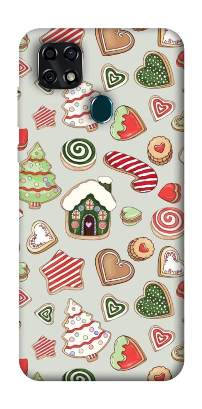 Чехол на ZTE Blade 20 Smart Новогодний v7 фото 1 из 1