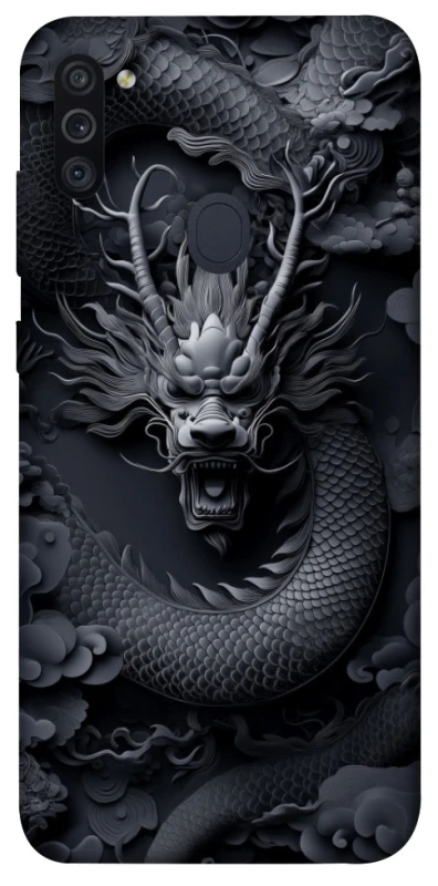 Чохол на Samsung Galaxy M11 black dragon фото 1 з 1