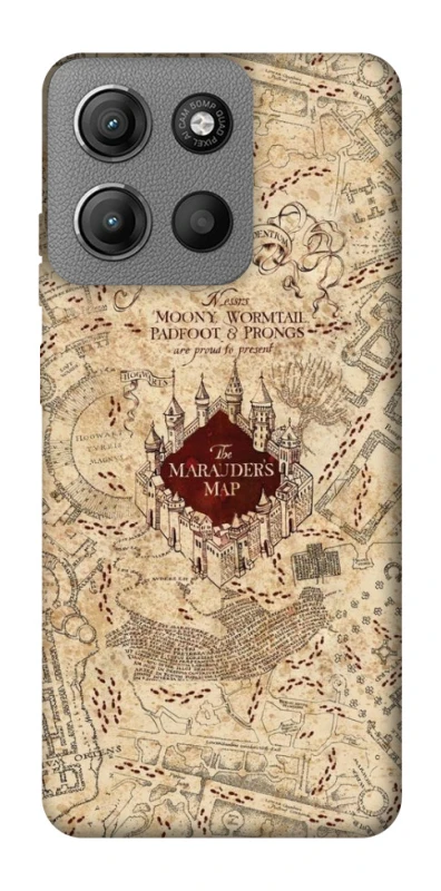 Чохол на Motorola Moto G15 Power Harry Potter Marauder's Map фото 1 з 1