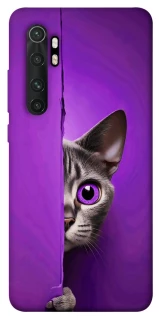 Чохол на Xiaomi Mi Note 10 Lite Кіт-підглядач фото 1 з 1