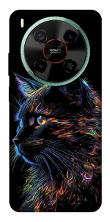 Чохол на ZTE Nubia V70 Max Чорний кіт фото 1 з 1