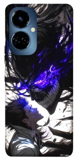Чехол на TECNO Camon 19 Pro Black soul anime фото 1 из 1