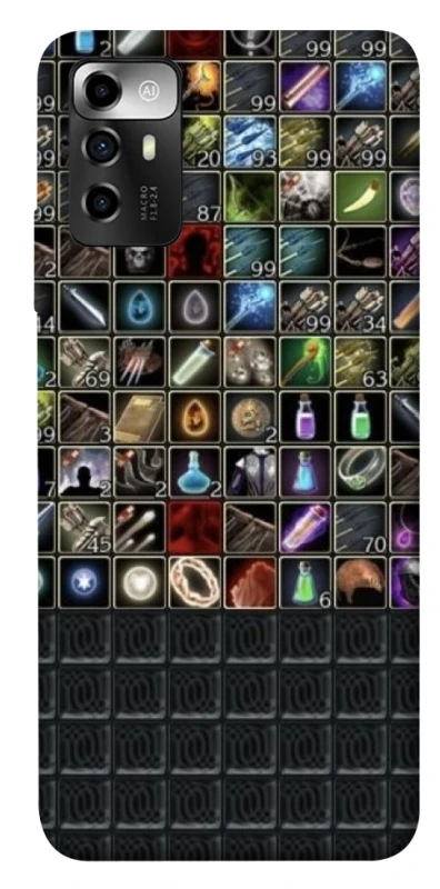 Чохол на ZTE Blade V40 Vita Inventory menu ver.2 фото 1 з 1