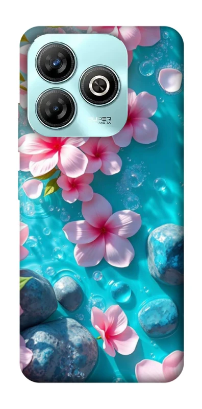 Чохол на ZTE Blade A75 4G Flowers v19 фото 1 з 1