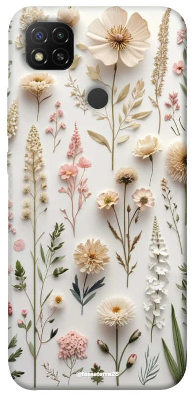 Чохол на Xiaomi Redmi 9C Floral design ver.1 фото 1 з 1